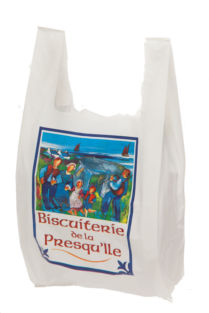 Sac plastique outlet imprimé